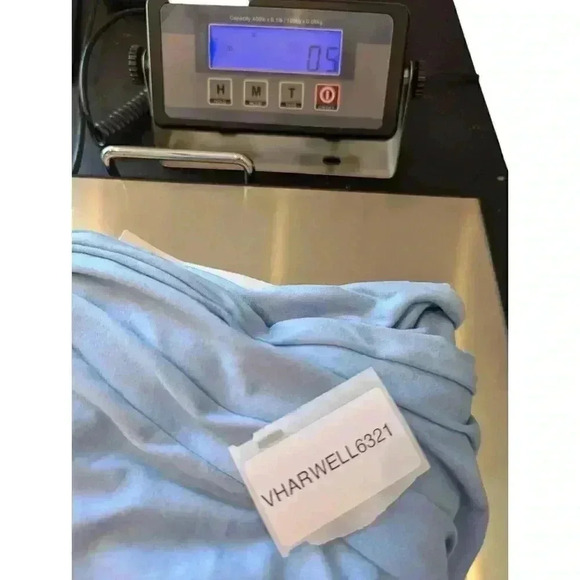 NWT Urban Outfitters Womens Midi V Neck Adjustable Strap Slit Tank Dress Blue XS - Picture 10 of 10